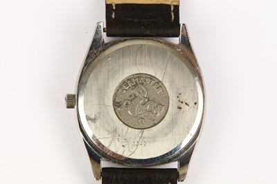 Lot 345 - Omega. A stainless steel quartz calendar...