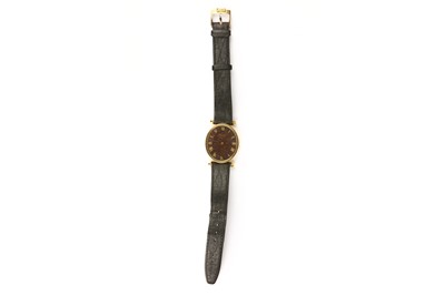 Lot 335 - Chopard. An 18K gold manual wind wristwatch....