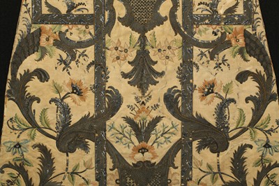 Lot 124 - A SET OF 18TH CENTURY MATCHING CHURCH VESTMENT...