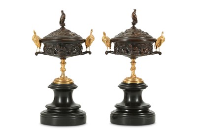 Lot 76 - JULES MOIGNIEZ (FRENCH, 1835-1894): A PAIR OF...