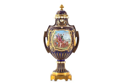 Lot 150 - A LATE 19TH CENTURY FRENCH SEVRES STYLE...