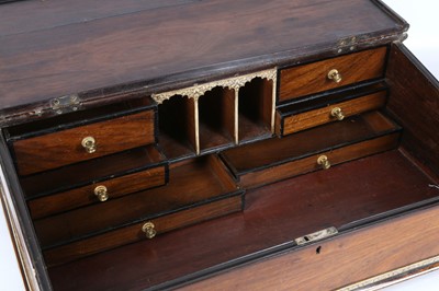 Lot 131 - AN 18TH CENTURY INDIAN (VIZAGAPATAM) ROSEWOOD,...