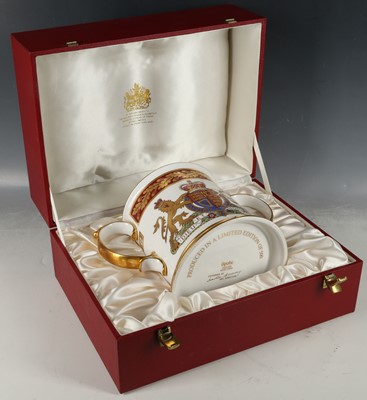 Lot 367 - A Spode Limited edition porcelain two handled...