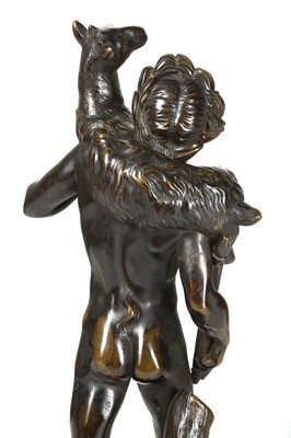 Lot 90 - A LATE 18TH CENTURY FRENCH BRONZE FIGURE AFTER...