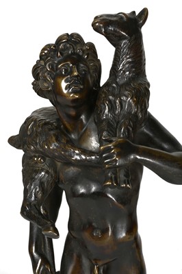 Lot 90 - A LATE 18TH CENTURY FRENCH BRONZE FIGURE AFTER...