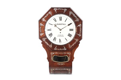 Lot 195 - A VICTORIAN ROSEWOOD AND MOTHER OF PEARL...