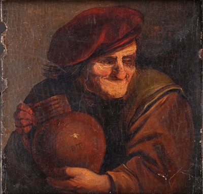 Lot 14 - AFTER DAVID TENIERS II  Peasant with an urn;...