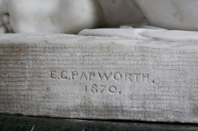 Lot 87 - EDGAR GEORGE PAPWORTH (ENGLISH, 1832-1927): A...