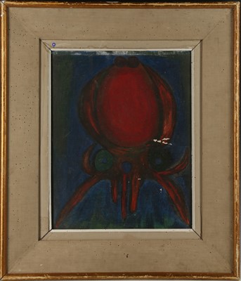 Lot 396 - An Italian oil on canvas painting of a spider,...