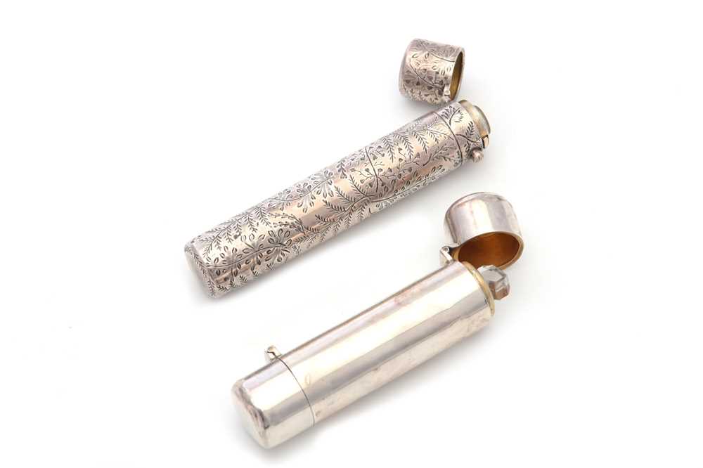 Lot 90 - A Victorian antique sterling silver...
