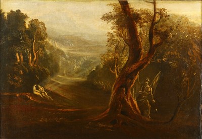 Lot 67 - AFTER JOHN MARTIN The Conflict Between Satan...