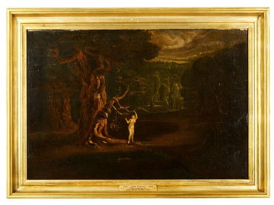 Lot 124 - AFTER JOHN MARTIN The Conflict Between Satan...