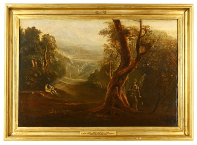 Lot 124 - AFTER JOHN MARTIN The Conflict Between Satan...