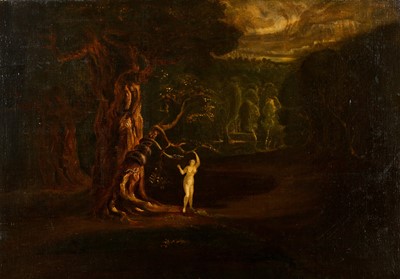Lot 124 - AFTER JOHN MARTIN The Conflict Between Satan...