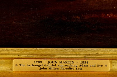 Lot 124 - AFTER JOHN MARTIN The Conflict Between Satan...