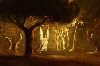 Lot 124 - AFTER JOHN MARTIN The Conflict Between Satan...