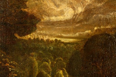 Lot 124 - AFTER JOHN MARTIN The Conflict Between Satan...