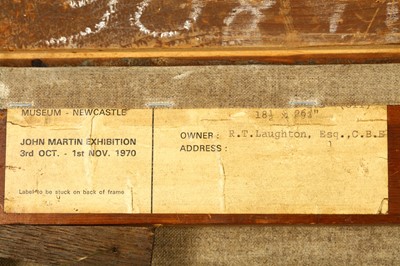Lot 124 - AFTER JOHN MARTIN The Conflict Between Satan...