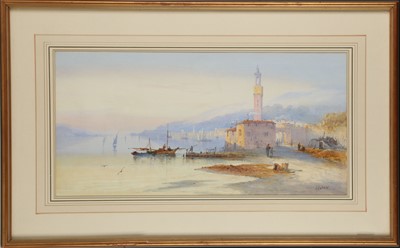 Lot 475 - H. Colvin 19th Century, study of coastal scene,...