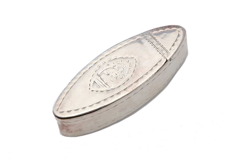 Lot 14 - A George III Irish antique sterling silver...