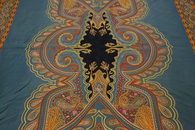 Lot 9 - AN INDIAN TEXTILE approx: 10ft.5in. x...