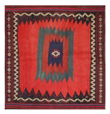 Lot 6 - A FINE SAFREH, SOUTH-WEST PERSIA approx:...