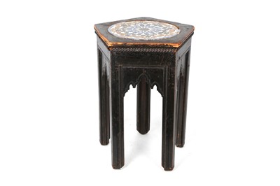 Lot 92 - A HISPANO-MORESQUE OCCASIONAL TABLE WITH...