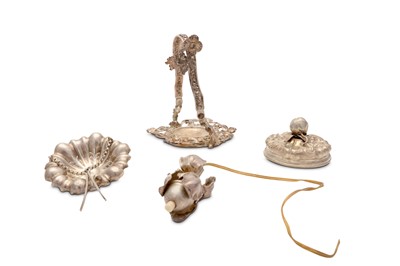 Lot 118 - A mixed group of antique Austrian silver,...