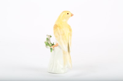 Lot 7 - A FURSTENBERG PORCELAIN MODEL OF A CANARY,...