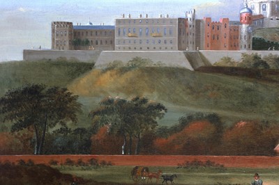 Lot 38 - ENGLISH SCHOOL, 18TH CENTURY A view of Windsor...