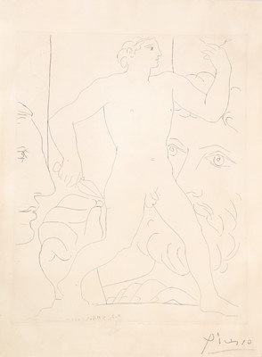Lot 223 - Pablo Picasso (Spanish, 1881-1973) ARR Jeune...