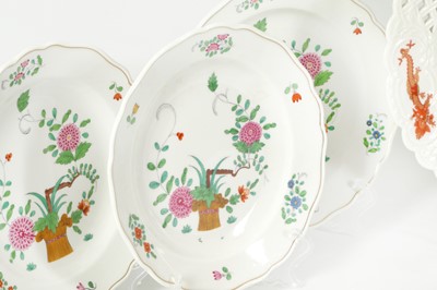 Lot 175 - A COLLECTION OF MEISSEN RED 'OPULENT COURT...