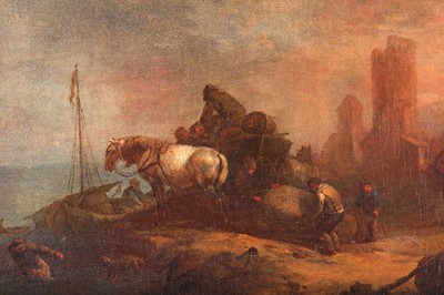 Lot 107 - FOLLOWER OF PHILIPS WOUWERMAN  Horse and cart...