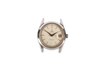 Lot 377 - TUDOR. A STAINLESS STEEL AUTOMATIC WRISTWATCH....