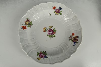 Lot 392 - A 19th Century Vienna porcelain dished plate...