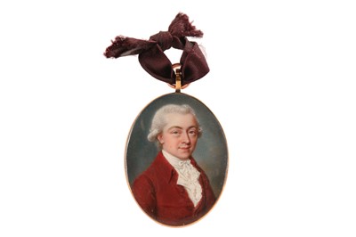 Lot 1 - JAMES SCOULER (BRITISH c.1740-1812) Portrait...