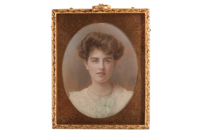 Lot 64 - J. TURNER (BRITISH C.1901) Portrait miniature...