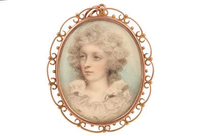 Lot 37 - ANDREW PLIMER (BRITISH 1763-1837) Portrait...