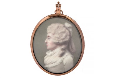 Lot 19 - HENRY BONE R.A. (BRITISH 1755-1834) Portrait...
