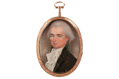Lot 12 - SAMUEL ANDREWS (IRISH 1767-1807) Portrait...