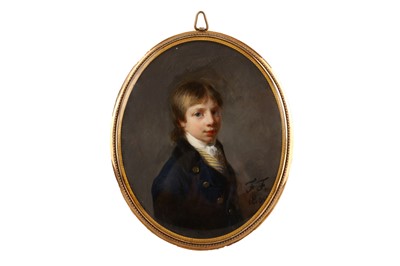 Lot 6 - FRANÇOIS FERRIÈRE (SWISS 1752 - 1839) Portrait...