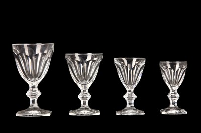 Lot 243 - A SUITE OF BACCARAT 'HARCOURT 1841' PATTERN...