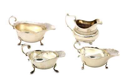 Lot 164 - A mixed group of antique sterling silver items,...