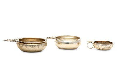 Lot 158 - A mixed group of antique silver items,...