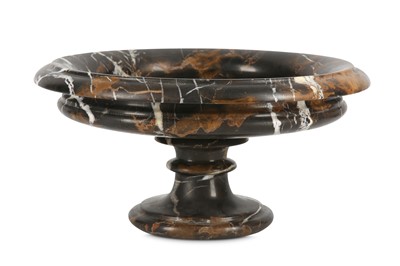 Lot 81 - A NEO-CLASSICAL STYLE BRECCIA MARBLE TAZZA the...