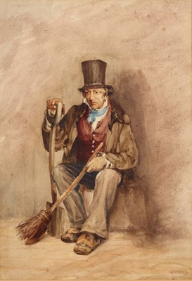 Lot 113 - WILLIAM HENRY HUNT OWS (BRITISH 1790-1864) The...