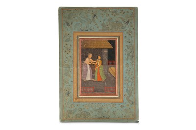 Lot 227 - A COURT LADY WITH HER NURSE Lucknow or...