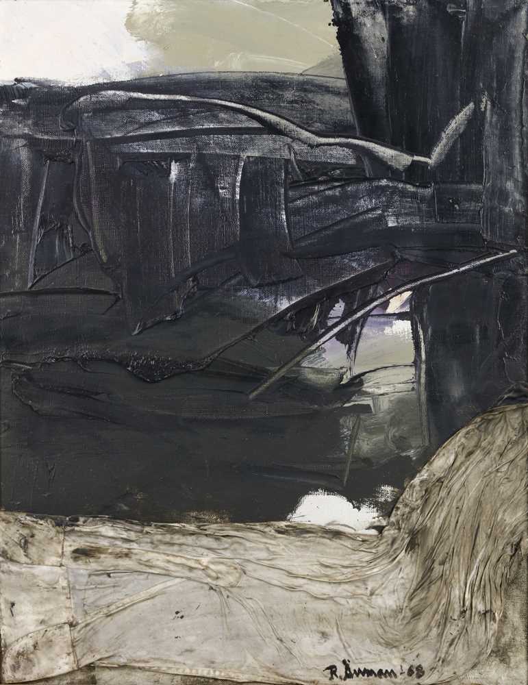 Lot 31 - RUNE ANMAN (SWEDISH 1924 - ) ARR  Abstract in...
