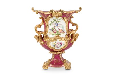 Lot 61 - A 19TH CENTURY MINTON PORCELAIN 'NEW VASE',...