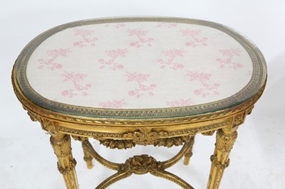 Lot 44 - A LATE 19TH CENTURY FRENCH LOUIS XVI STYLE...